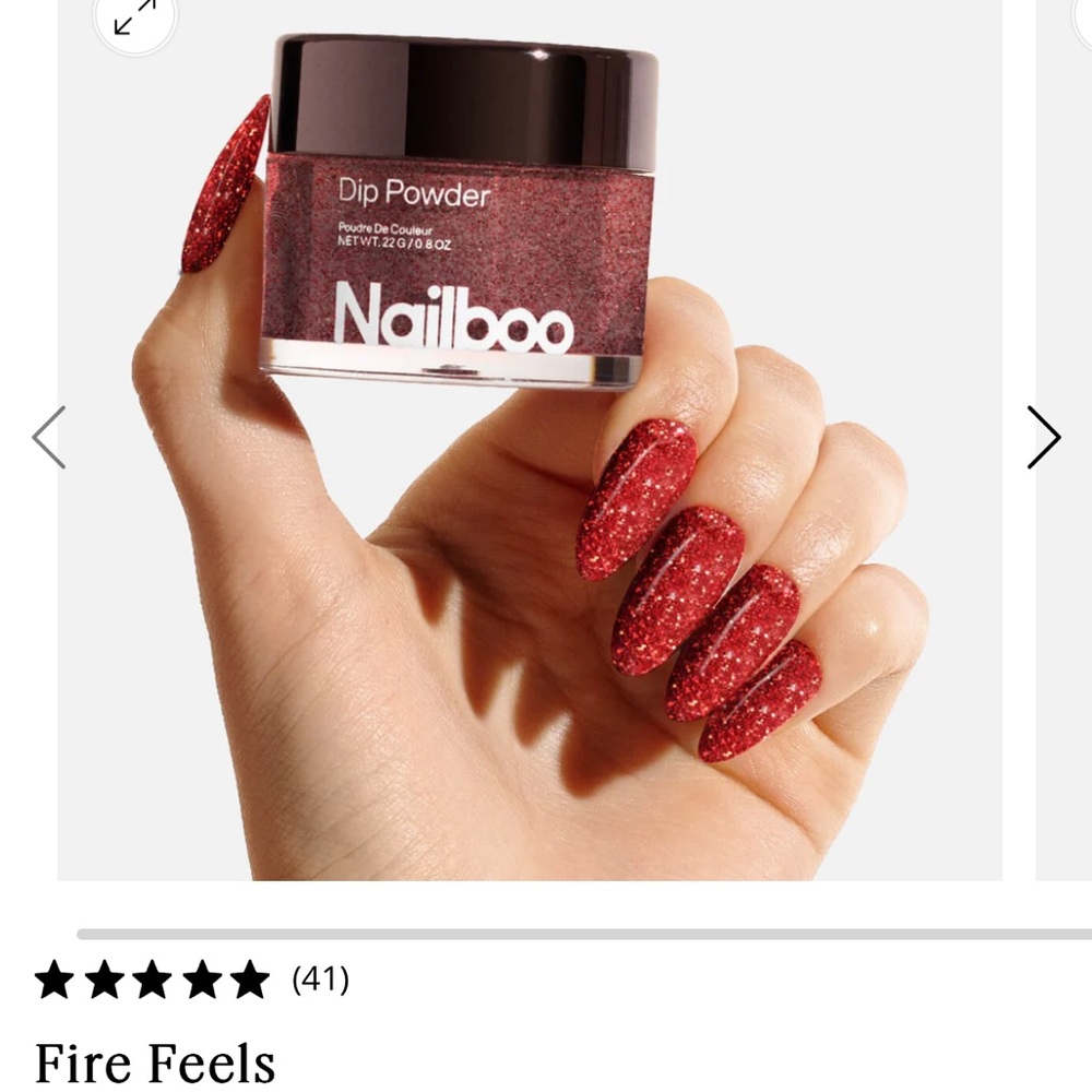 Brand New Nailboo Fire Feels Dip Powder